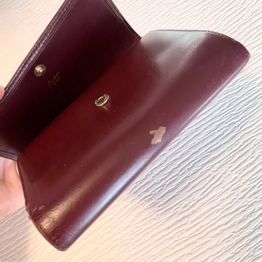 Cartier vintage burgundy